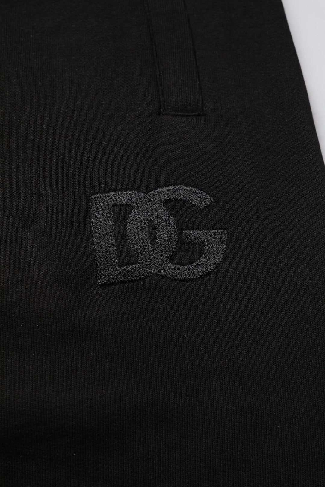 Dolce &amp; Gabbana Sample Sale Dolce &amp; Gabbana Black Cotton Mid Waist Jogger Sweatpants Pants - | Designer outlet