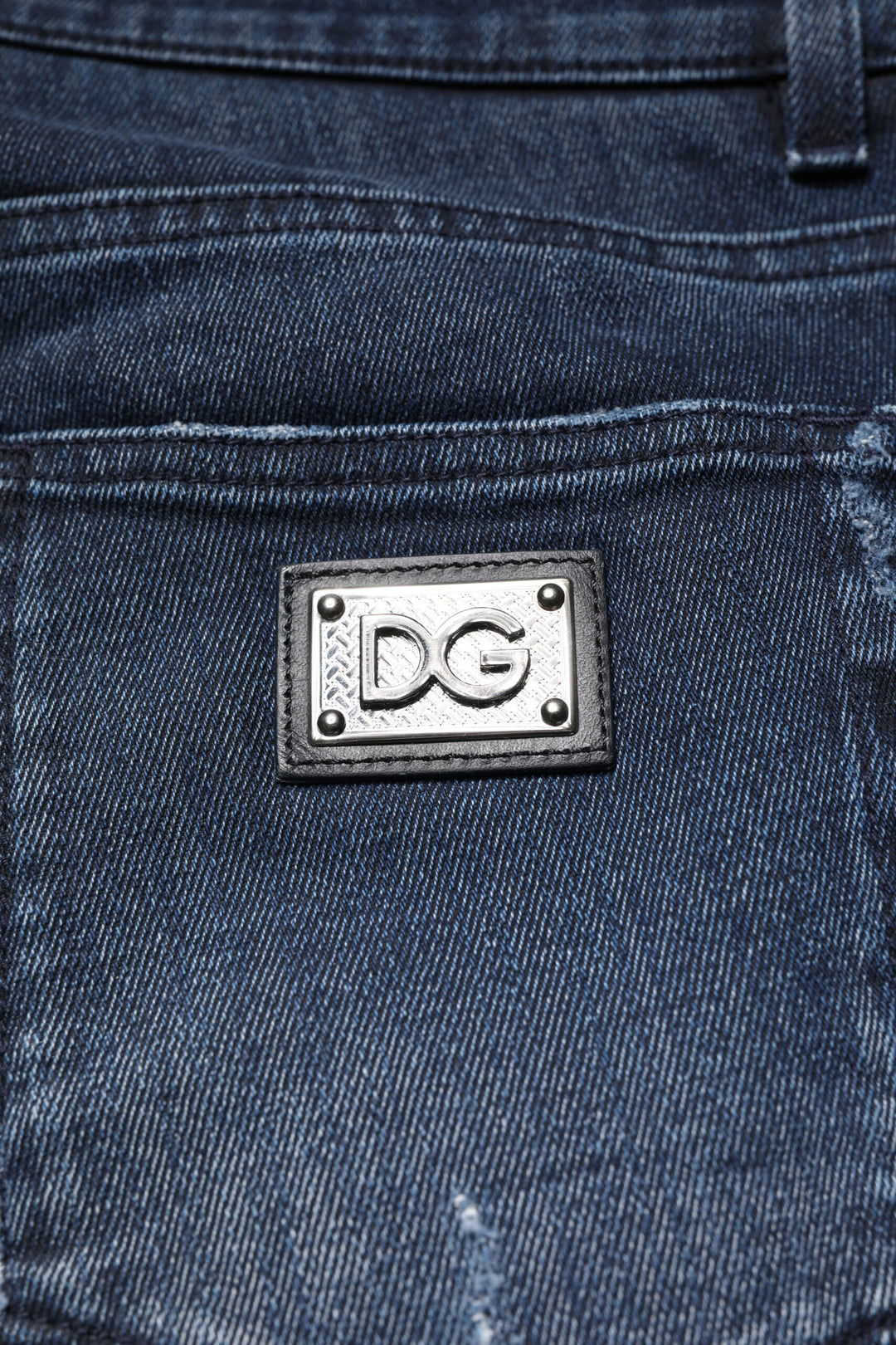 Dolce &amp; Gabbana Sample Sale Dolce &amp; Gabbana Blue Cotton Stretch Skinny Men Denim Jeans - | Designer outlet