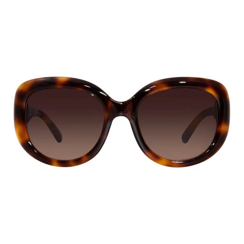 Salvatore Ferragamo Sample Sale | Salvatore Ferragamo Sunglasses Cat Eye Full Rim, Dark Havana Frame And Brown Gradient Lens Sf727S214 - Cat Eye Sunglasses | Designer outlet