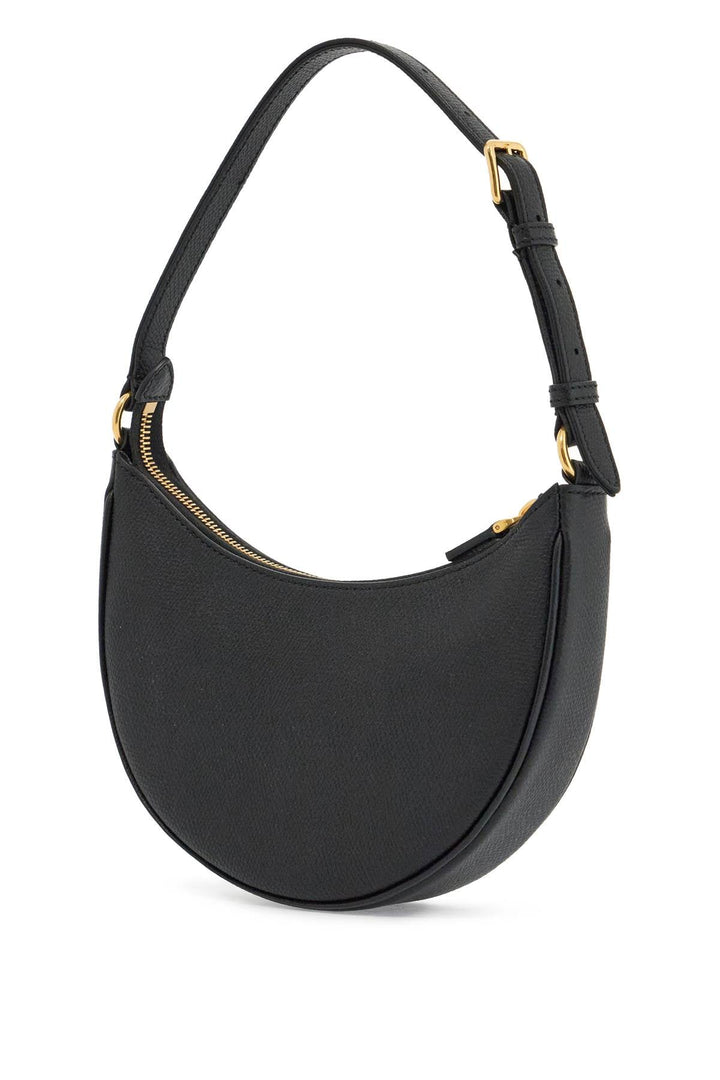 Valentino Garavani Borsa Hobo Mini In Pelle Nera Con Tracolla Regolabile