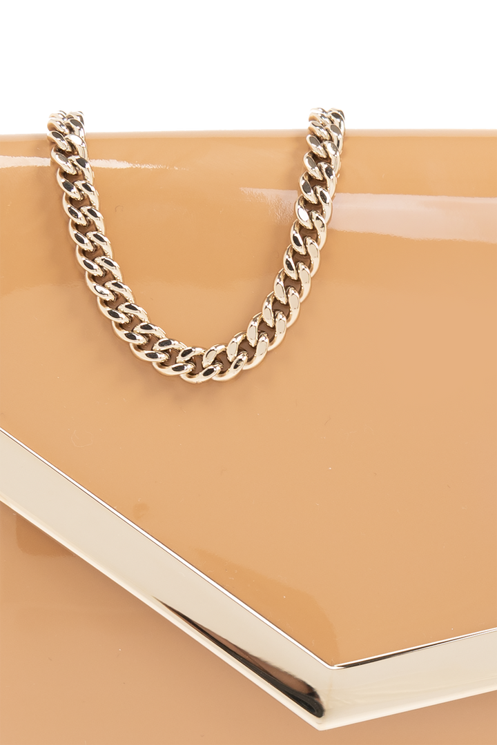 Jimmy Choo ‘Emmie’ patent clutch