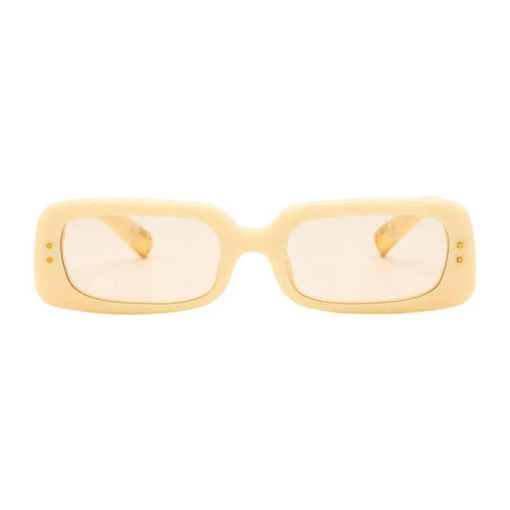 Jacquemus Sunglasses Rectangle Full Rim, Pear Frame And Peach Lens