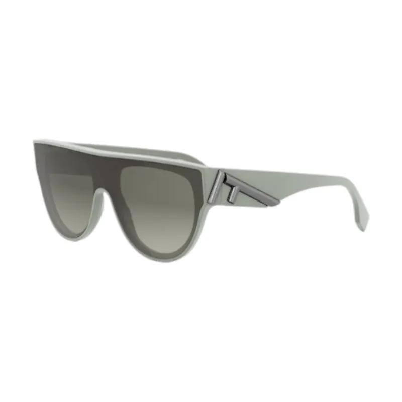 Fendi Sunglasses Geometric Full Rim