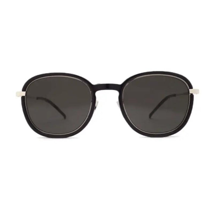 Saint Laurent Sample Sale | Saint Laurent Sunglasses Round Full Rim, Black Frame And Black Lens Sl436001 - Sunglasses | Designer outlet