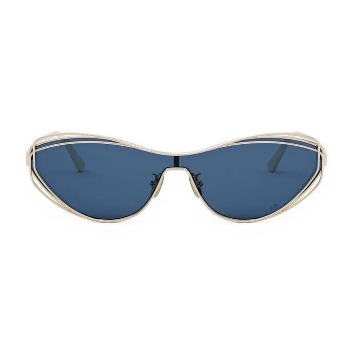 Dior Sample Sale | Dior Sunglasses Geometric Full Rim, Gold Frame And Blue Lens Fildiorm1Ub0B0 - Sunglasses | Designer outlet