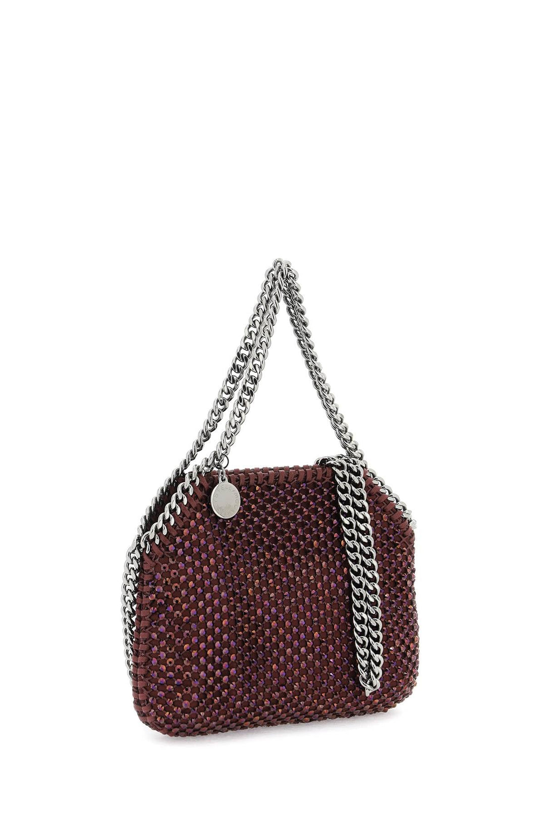 Stella Mccartney Falabella Mini Bag With Mesh And Crystals