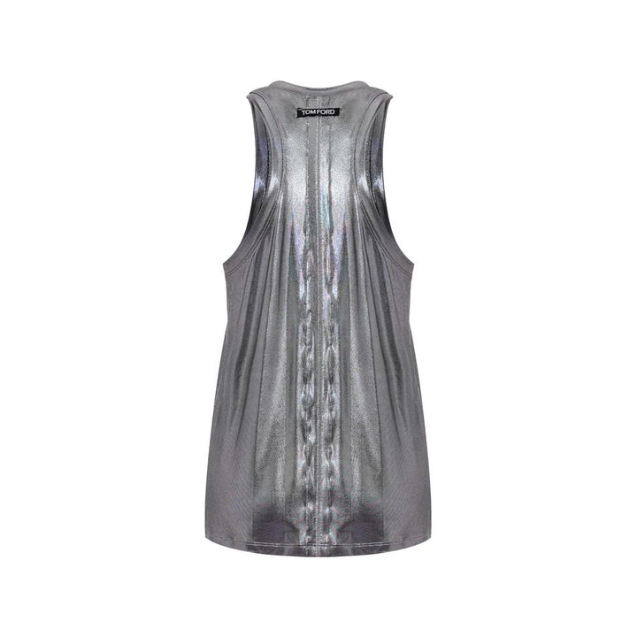 Tom Ford Gray Viscose Tank Top