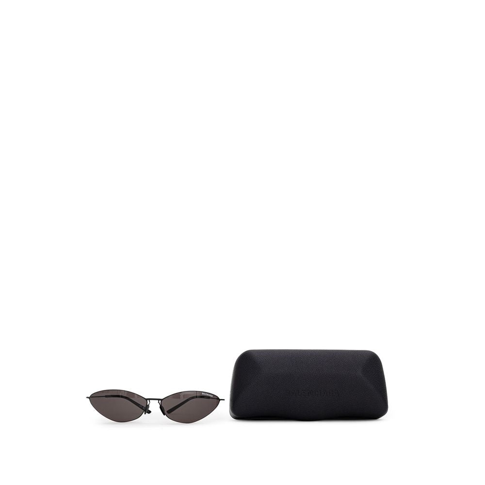 Balenciaga Black Haircalf Sunglass