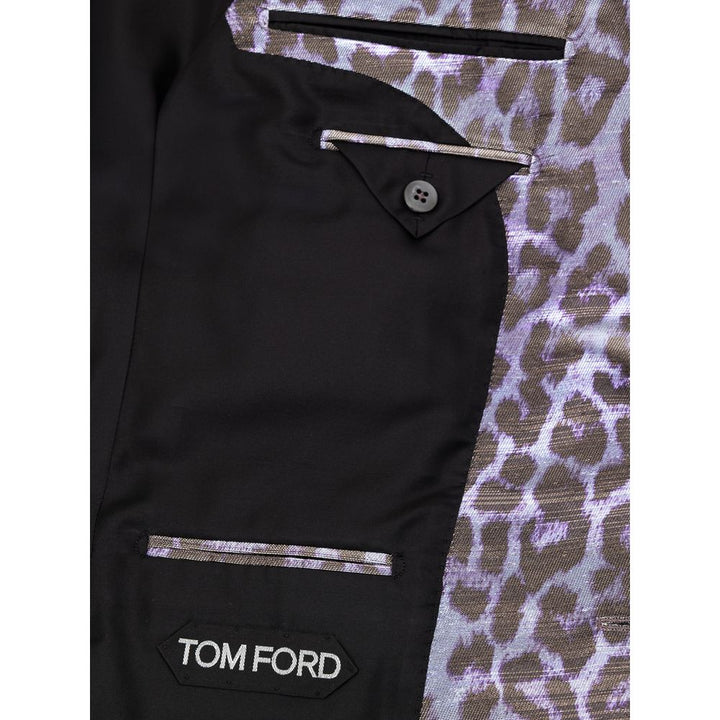 Tom Ford Purple Viscose Suit & Blazer