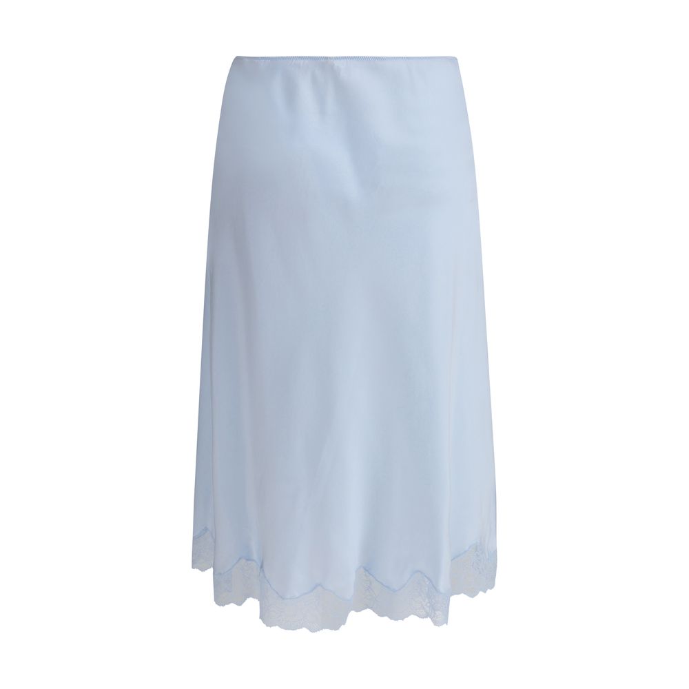 The Row Irene midi silk Skirt