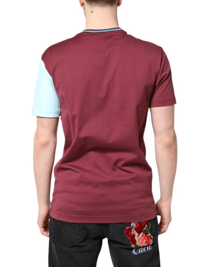 Dolce &amp; Gabbana Sample Sale Dolce &amp; Gabbana Multicolor Printed Logo Short Sleeve T-shirt - | Designer outlet