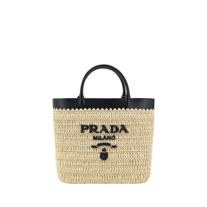 Prada Woven raffia Tote Bag