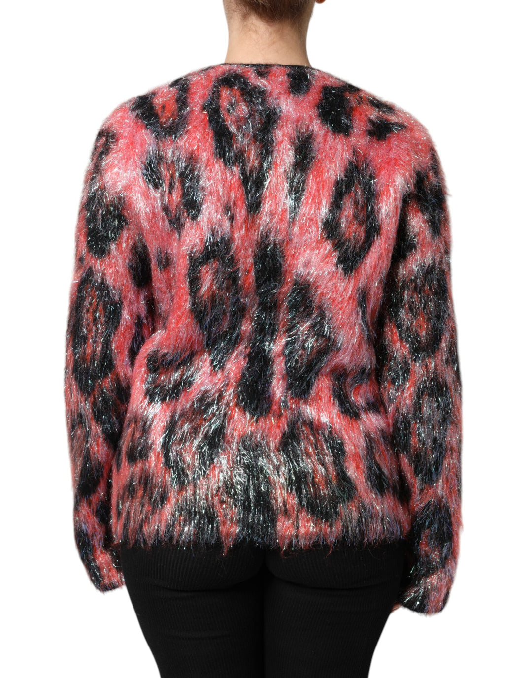 Dolce &amp; Gabbana Sample Sale Dolce &amp; Gabbana Red Mohair Wool Button Down Cardigan Sweater - | Designer outlet