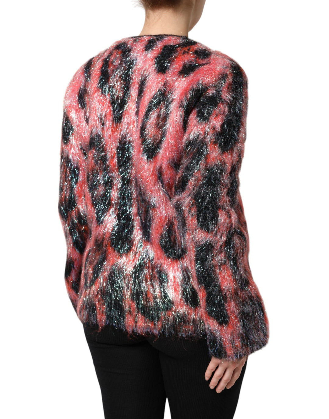 Dolce &amp; Gabbana Sample Sale Dolce &amp; Gabbana Red Mohair Wool Button Down Cardigan Sweater - | Designer outlet