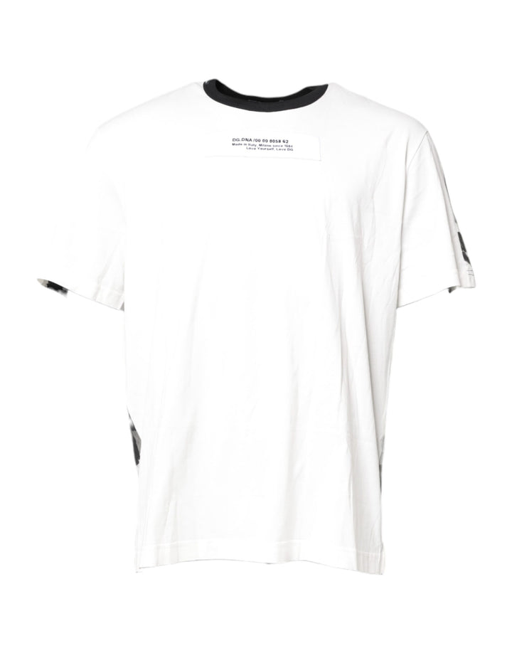 Dolce &amp; Gabbana Sample Sale Dolce &amp; Gabbana Multicolor Camouflage Crew Neck T-shirt - | Designer outlet