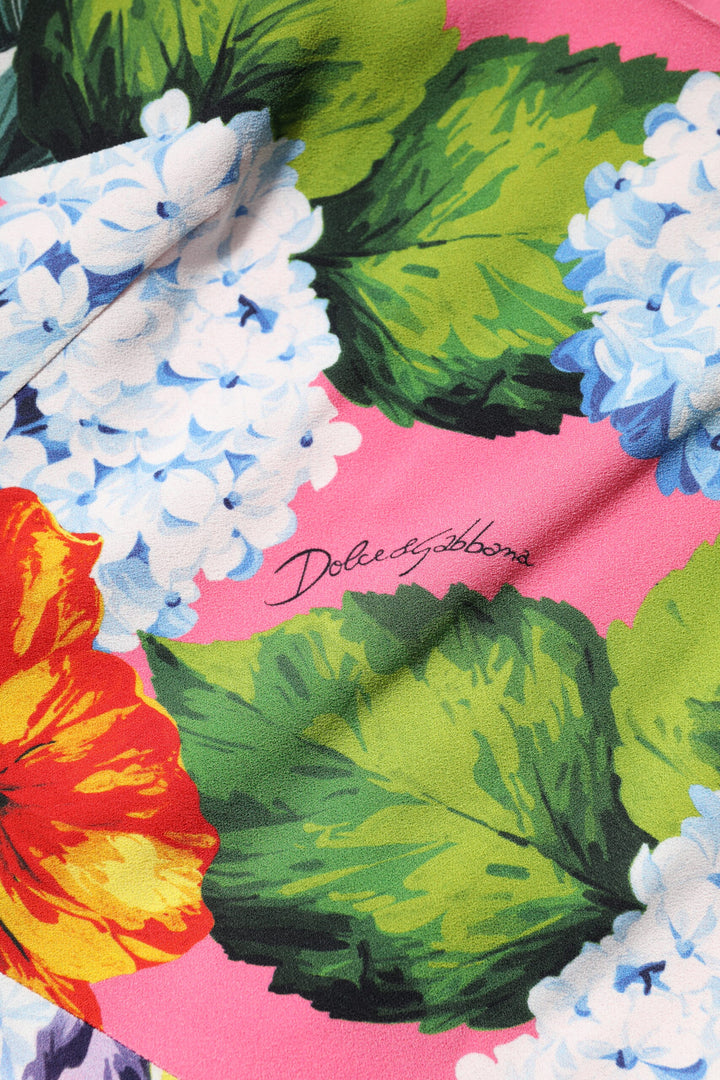 Dolce &amp; Gabbana Sample Sale Dolce &amp; Gabbana Multicolor Floral Sleeveless Sheath Dress - | Designer outlet
