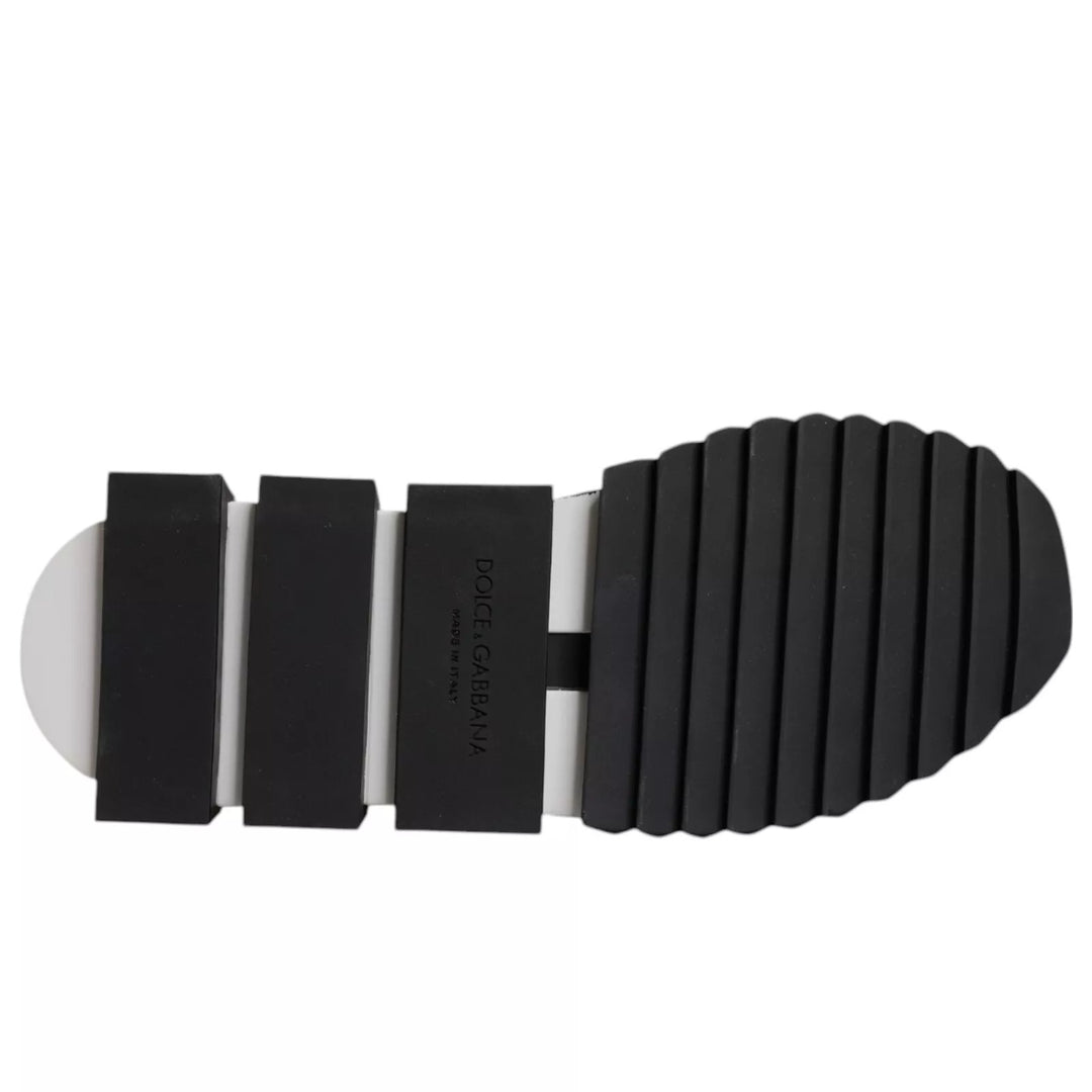 Dolce & Gabbana Black Mesh Sorrento Trekking Sneakers Shoes by Dolce & Gabbana outlet now on sale