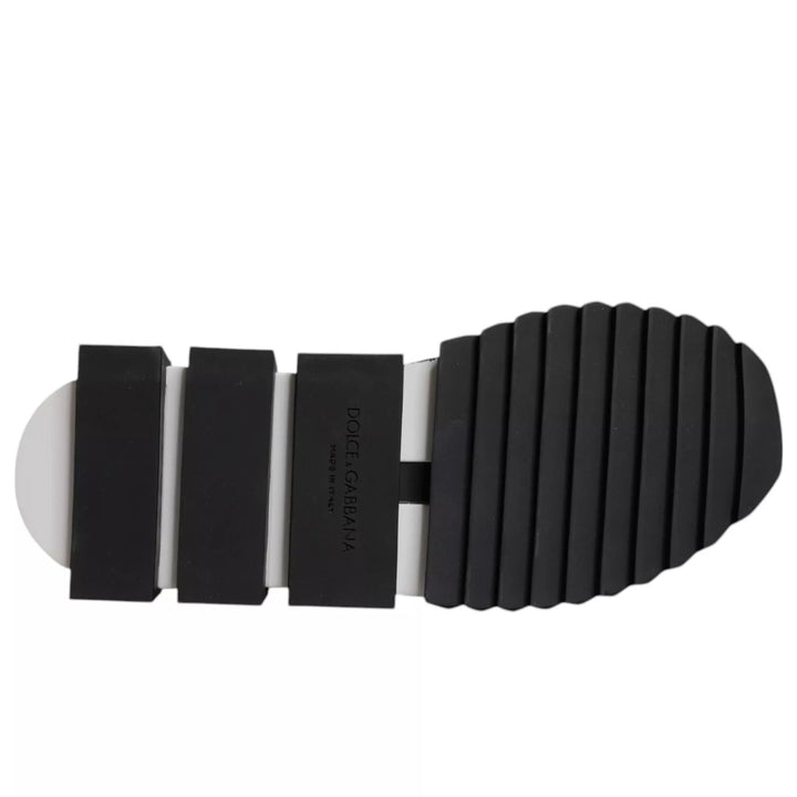 Dolce & Gabbana Black Mesh Sorrento Trekking Sneakers Shoes by Dolce & Gabbana outlet now on sale