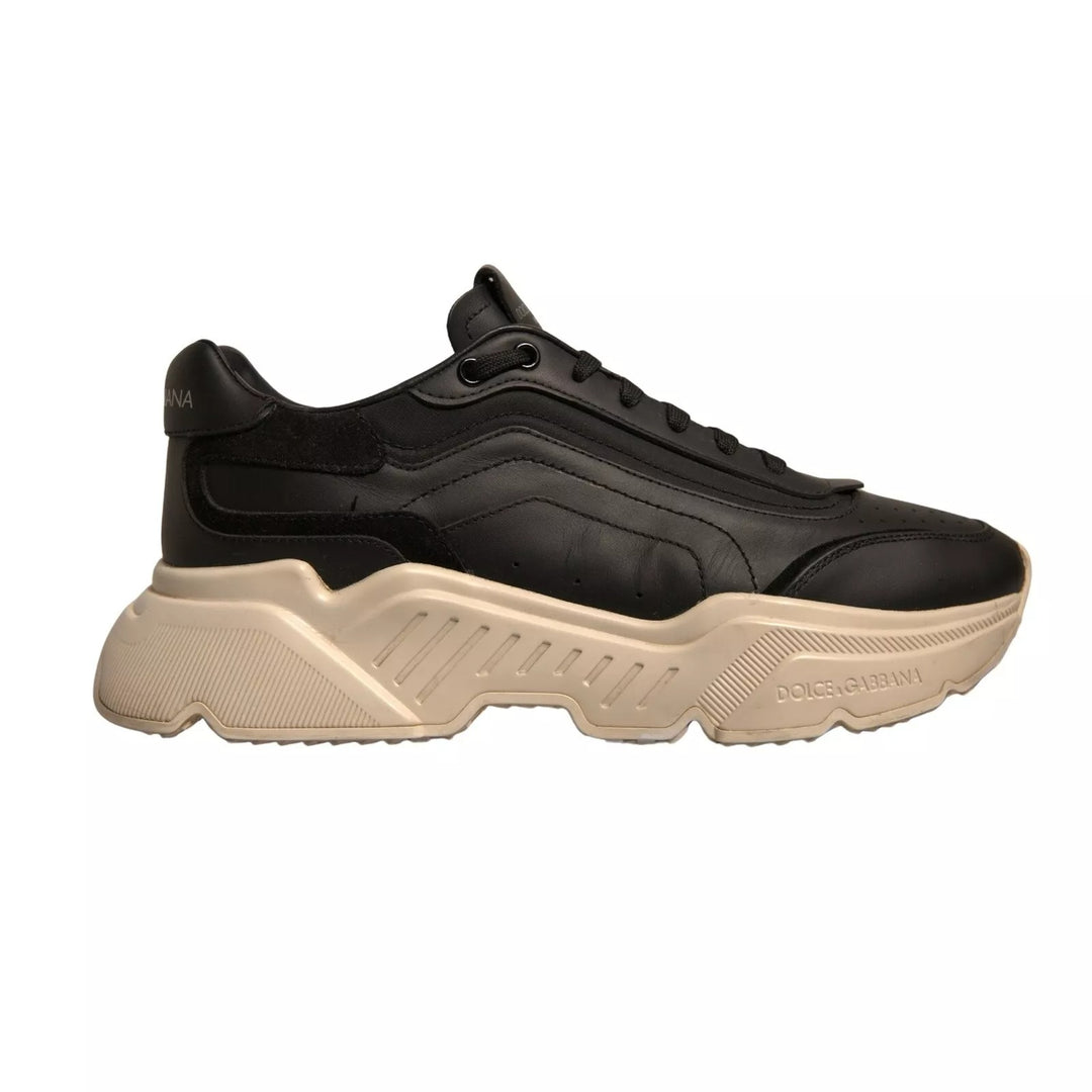 Dolce & Gabbana Sample Sale Dolce & Gabbana Black White Daymaster Low Top Sneakers Shoes - | Designer outlet