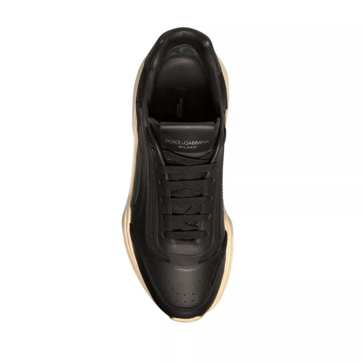 Dolce & Gabbana Sample Sale Dolce & Gabbana Black White Daymaster Low Top Sneakers Shoes - | Designer outlet