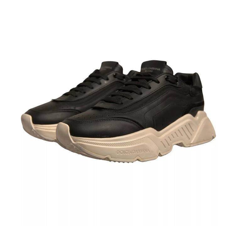 Dolce & Gabbana Sample Sale Dolce & Gabbana Black White Daymaster Low Top Sneakers Shoes - | Designer outlet