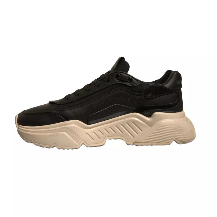 Dolce & Gabbana Sample Sale Dolce & Gabbana Black White Daymaster Low Top Sneakers Shoes - | Designer outlet