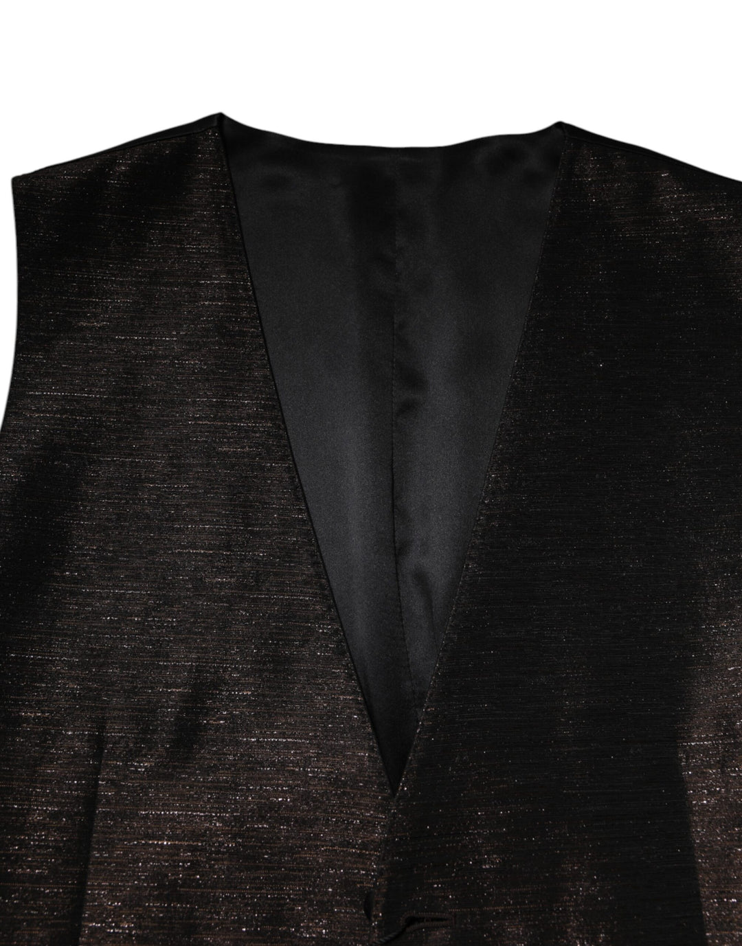 Dolce &amp; Gabbana Sample Sale Dolce &amp; Gabbana Dark Brown Dress Formal Men Waistcoat Vest - | Designer outlet