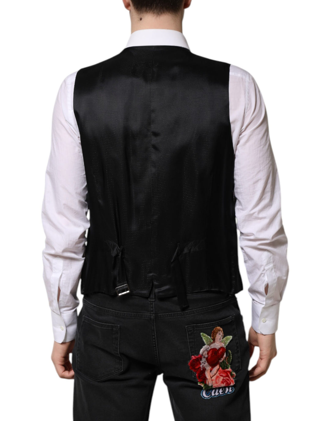 Dolce & Gabbana Purple Sequined Dress Waistcoat Vest | Designer Fashion outlet | Authentic Waistcoat Vest on sale Ask Me Wear Dolce & Gabbana Purple Sequined Dress Waistcoat Vest | Designer Fashion outlet | Authentic Waistcoat Vest on sale Ask Me Wear