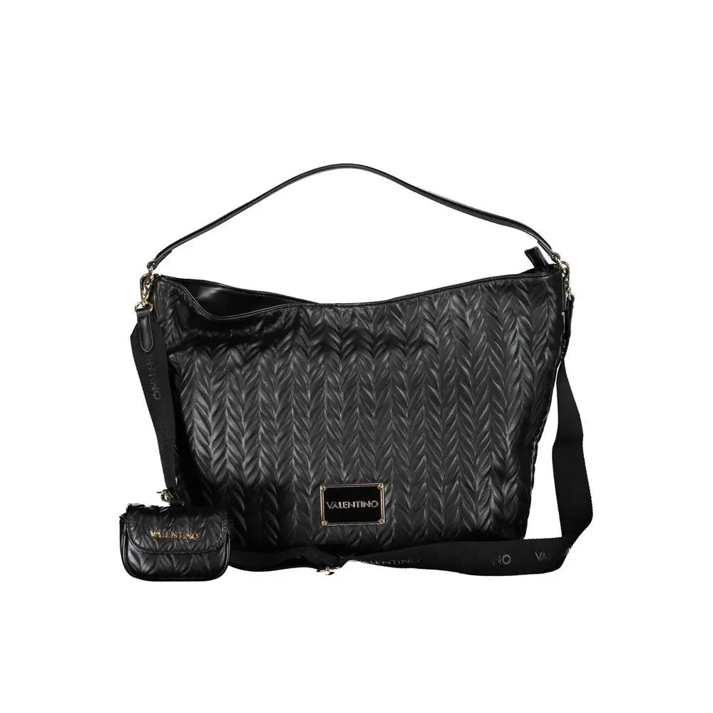 Valentino Sample Sale | Valentino Nero Poliuretano Donna Borsa - | Designer outlet