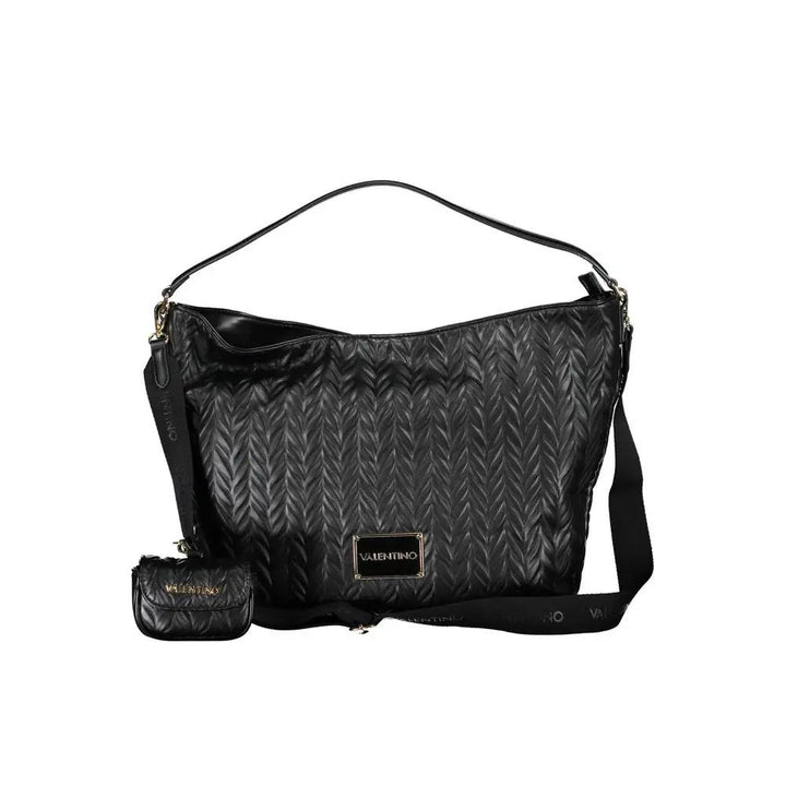 Valentino Sample Sale | Valentino Nero Poliuretano Donna Borsa - | Designer outlet