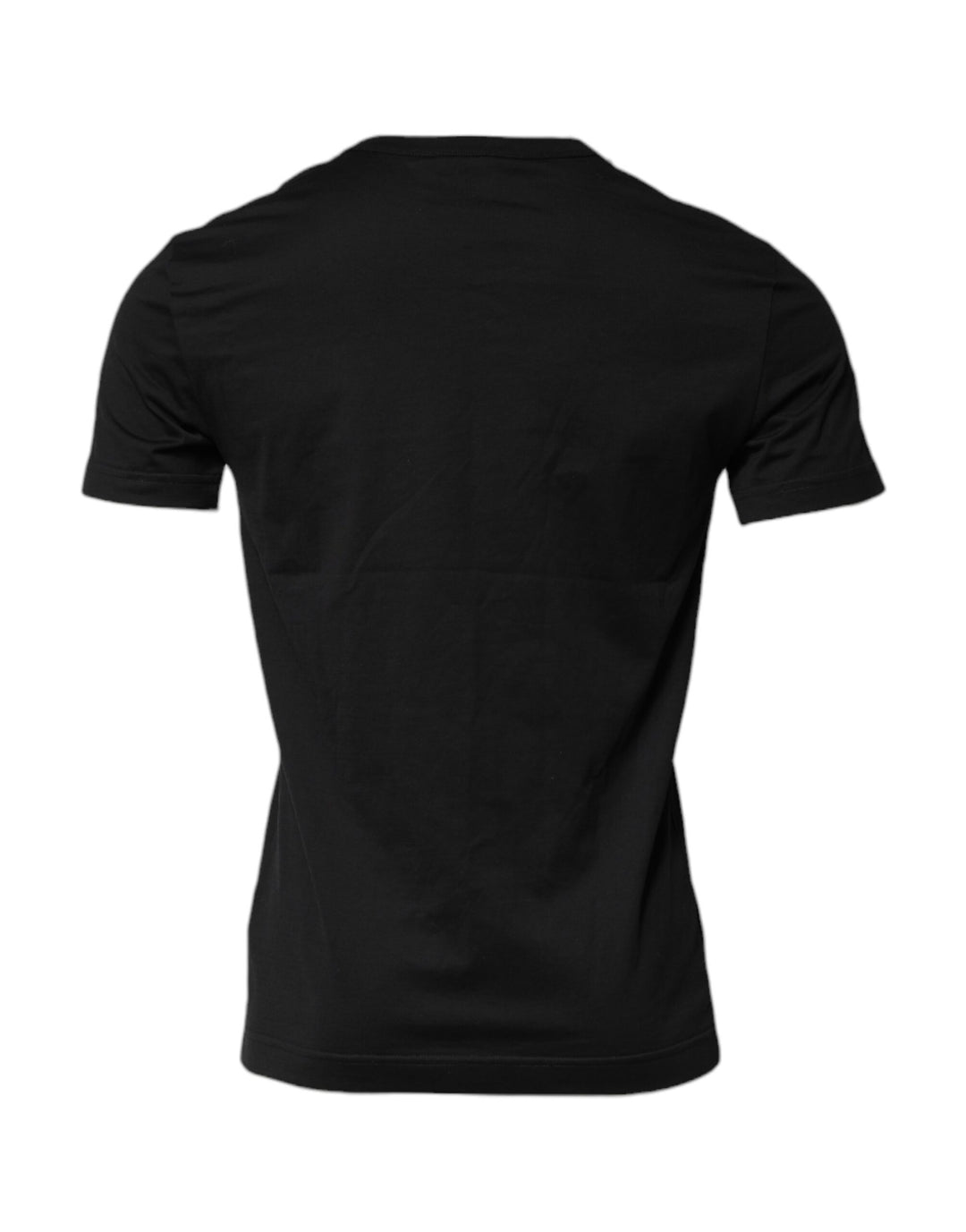 Dolce &amp; Gabbana Sample Sale Dolce &amp; Gabbana Black Cotton Short Sleeves Round Neck T-shirt - | Designer outlet