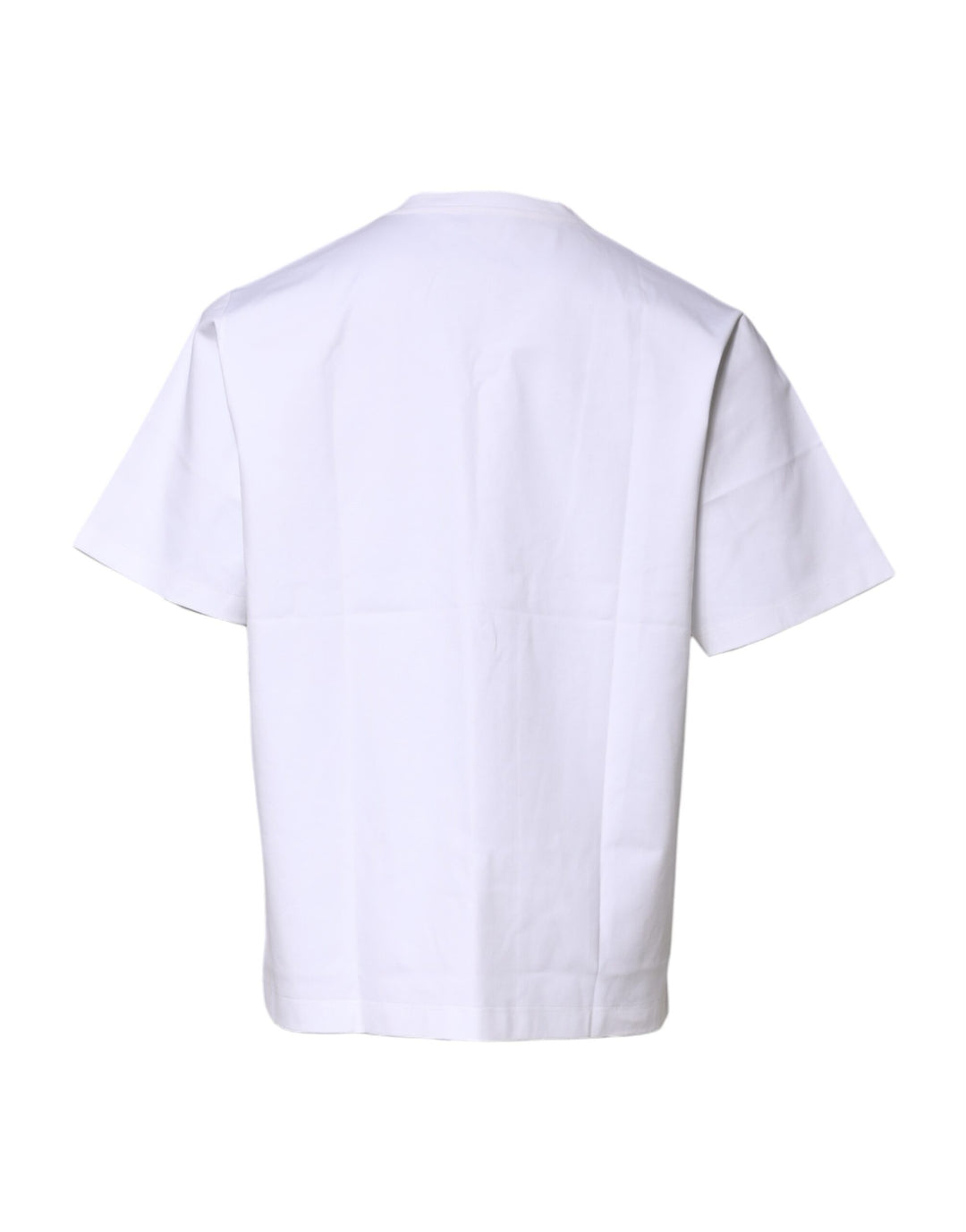 Dolce &amp; Gabbana Sample Sale Dolce &amp; Gabbana White Cotton Short Sleeves Crew Neck T-shirt - | Designer outlet
