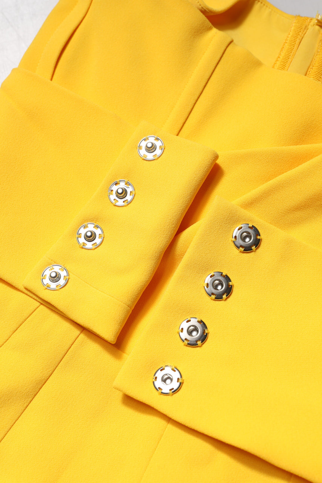 knee length dresses for ladies Dolce and Gabbana Yellow Midi Dress