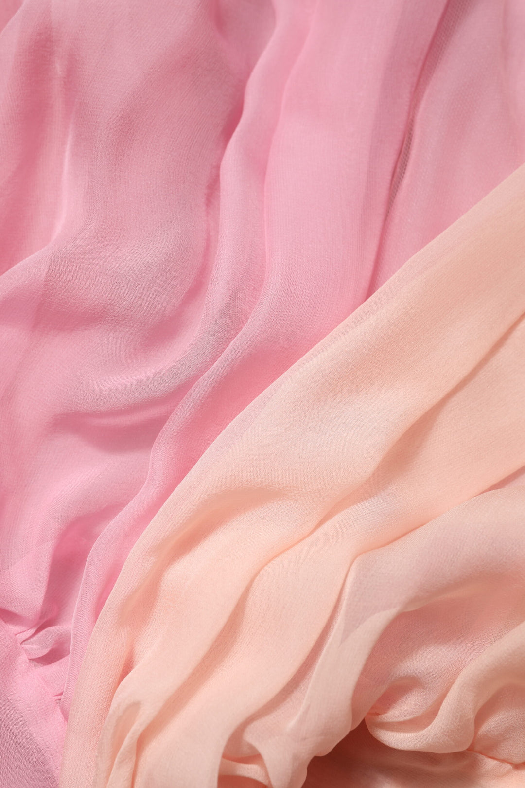 Dolce & Gabbana Sample Sale Dolce & Gabbana Pink Plunging V-neck Long Sleeves Blouse Top - | Designer outlet