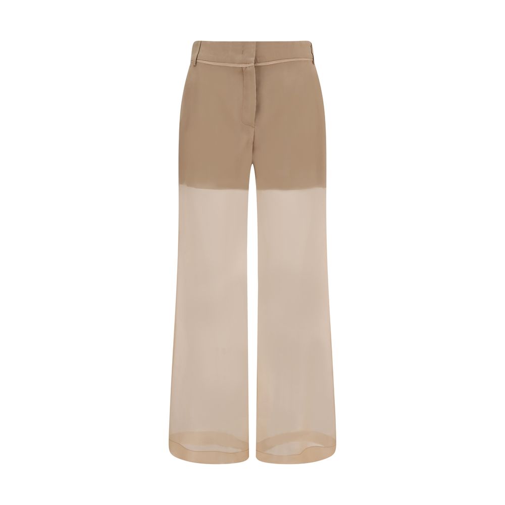 パンツ PINKO Woman Pants Yellow 104929A0IM C23 PINKO Belted Trousers | Yellow | FARFETCH