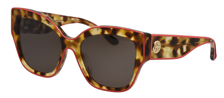 Tory Burch TY 7184U 200073 Butterfly Plastic Tortoise Sunglasses with Brown Lens