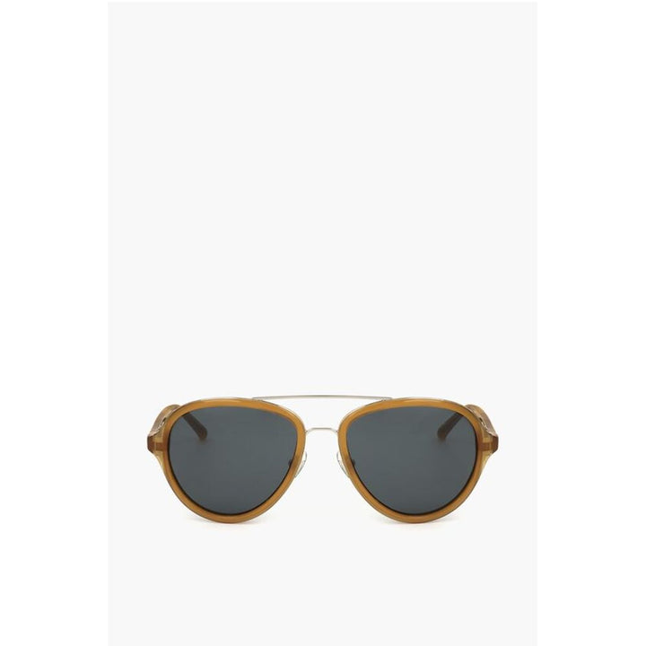Linda Farrow Brown Haircalf Sunglass