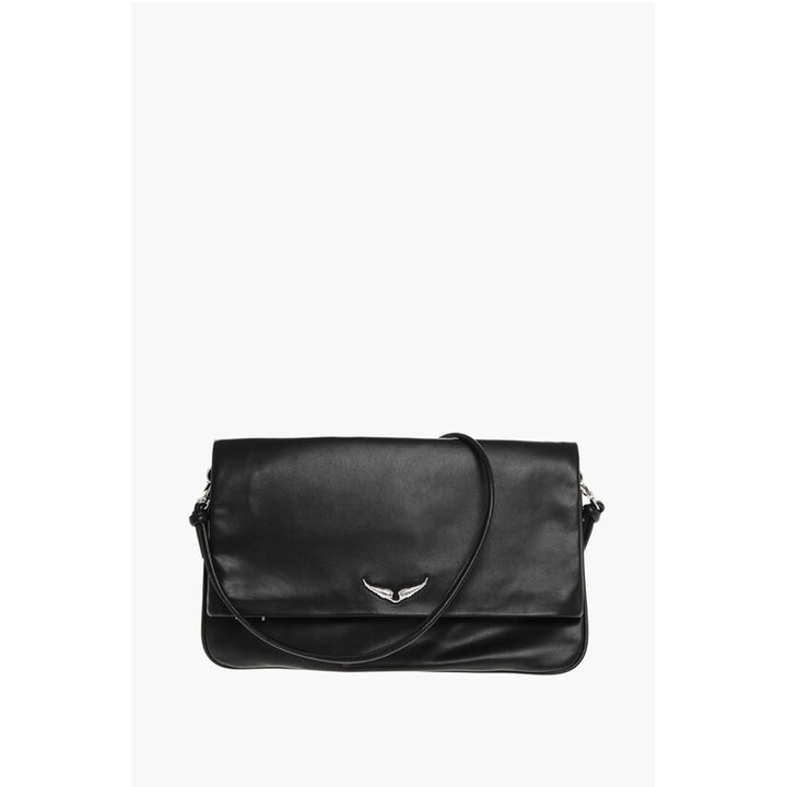 Zadig & Voltaire Black Calfskin Clutch Bag