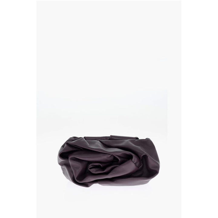 Burberry Purple Leather Clutch Bag