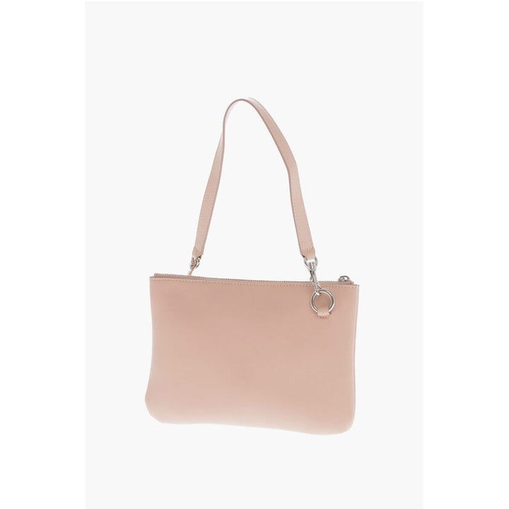 Jil Sander Multicolor Lambskin Clutch Bag