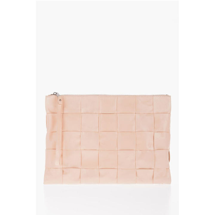 Bottega Veneta Multicolor Calfskin Clutch Bag