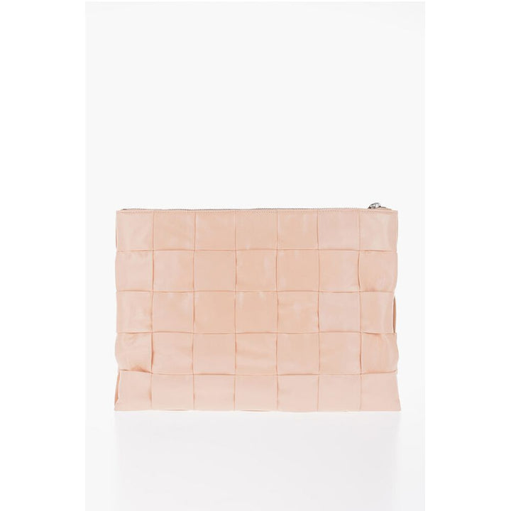 Bottega Veneta Multicolor Calfskin Clutch Bag