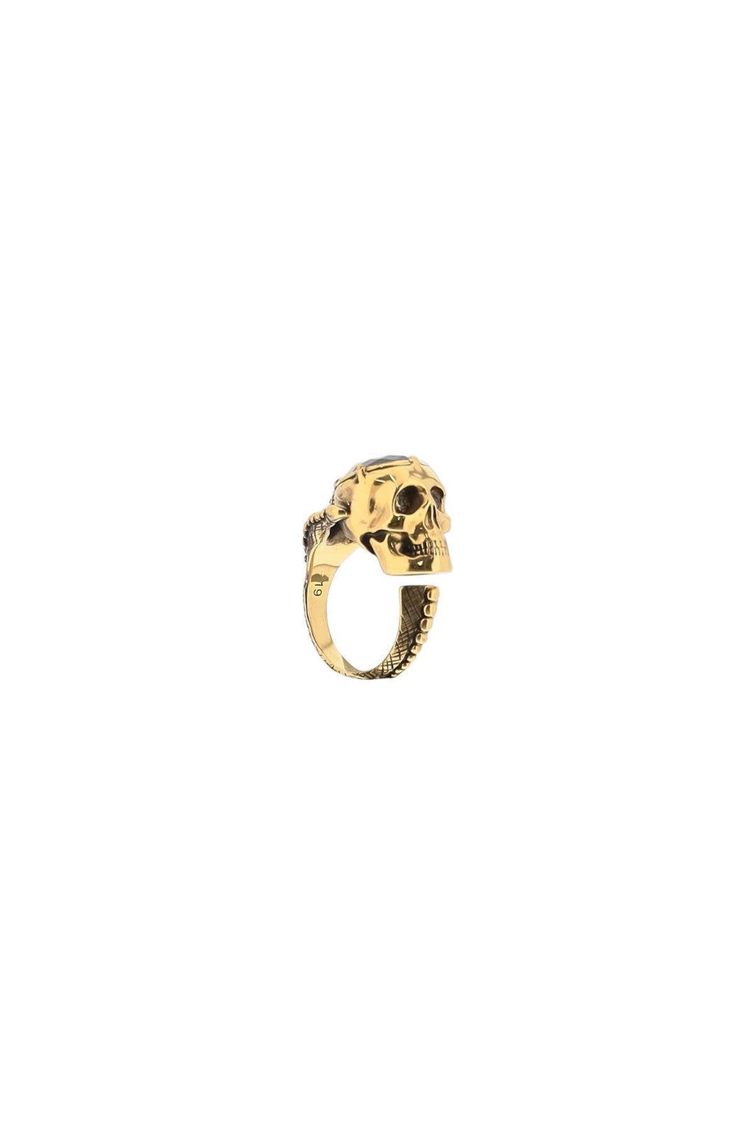 Anillo de calavera victoriana de Alexander Mcqueen (talla M)