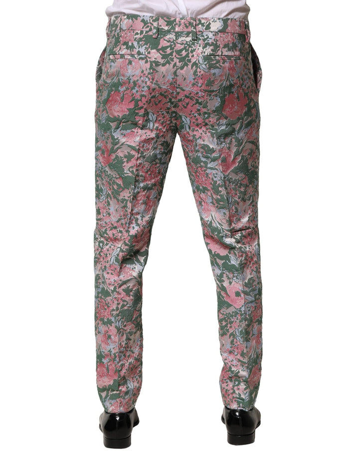 Dolce &amp; Gabbana Sample Sale Dolce &amp; Gabbana Multicolor Floral Jacquard Pants - | Designer outlet