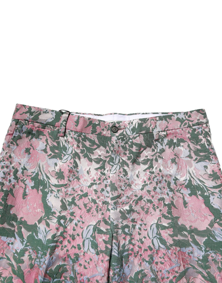 Dolce &amp; Gabbana Sample Sale Dolce &amp; Gabbana Multicolor Floral Jacquard Pants - | Designer outlet