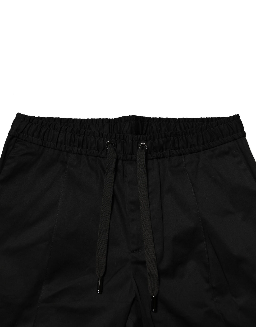 Dolce &amp; Gabbana Sample Sale Dolce &amp; Gabbana Black Cotton Mid Waist Jogger Pants - | Designer outlet