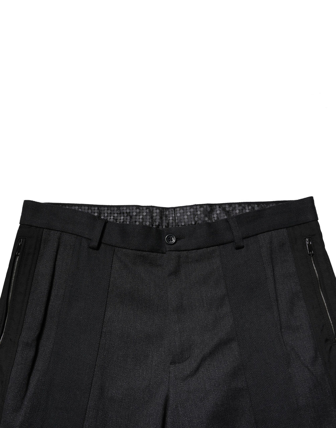 Dolce &amp; Gabbana Sample Sale Dolce &amp; Gabbana Black Cotton Dress Slim Formal Pants - | Designer outlet