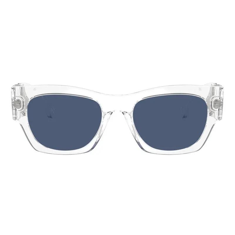 Versace Sample Sale | Versace Sunglasses Square Full Rim, Crystal Frame And Blue Lens Ve4479U148/80 - Sunglasses | Designer outlet