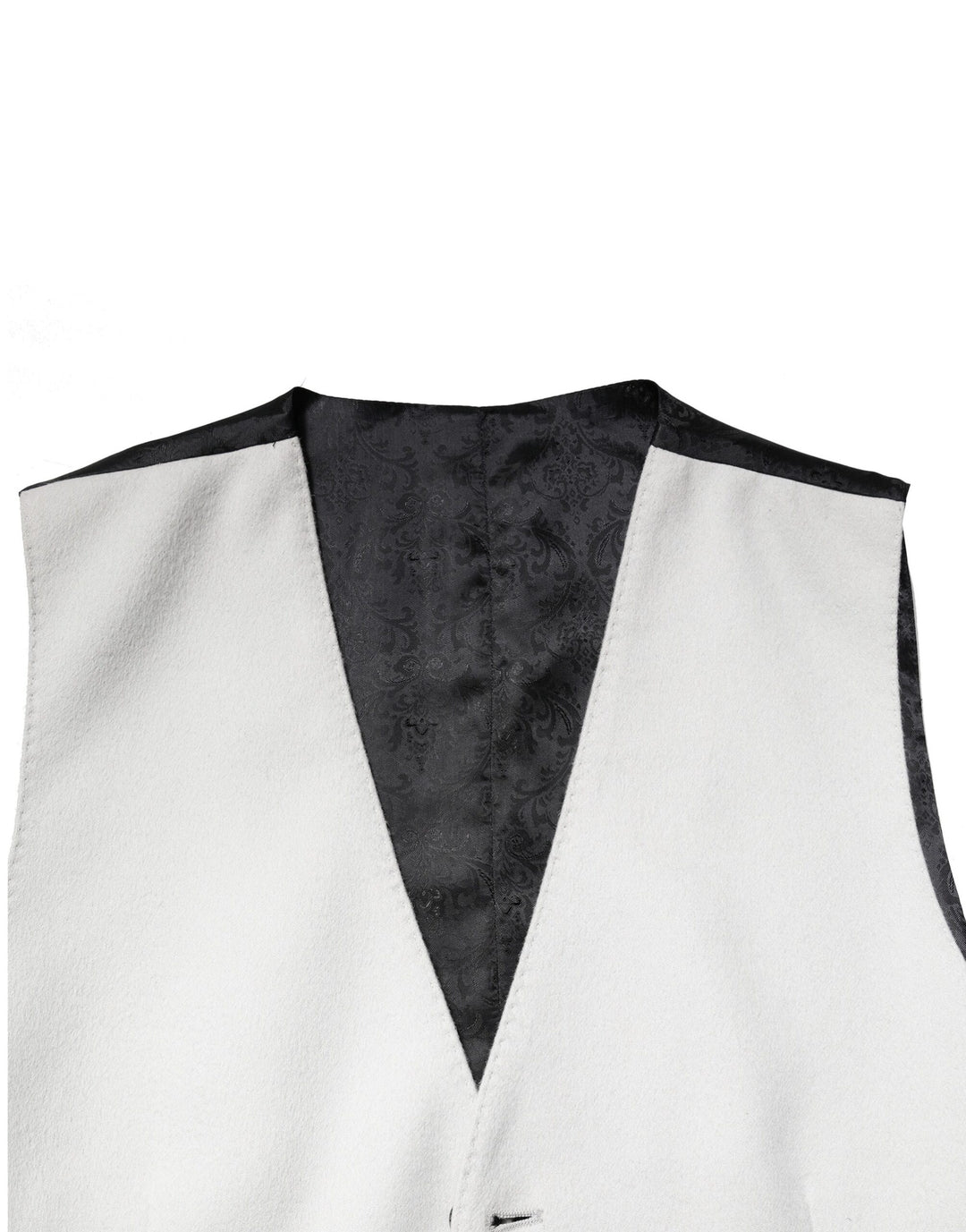 Dolce &amp; Gabbana Sample Sale Dolce &amp; Gabbana Gray Wool Dress Formal Men Waistcoat Vest - | Designer outlet