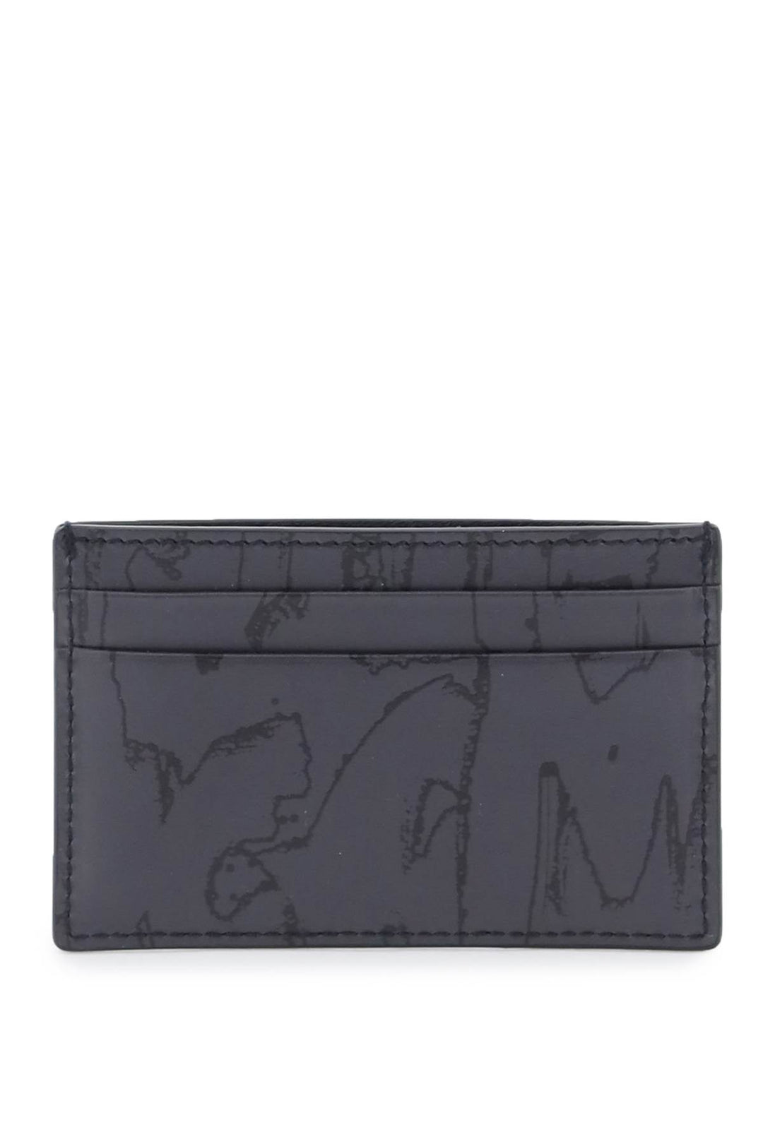 Alexander Mcqueen Graffiti Cardholder